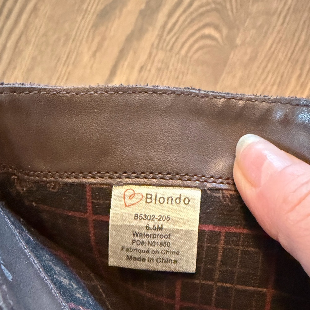 BLONDO
Exclusive Brown Suede Waterproof Velma Boots - Picture 12 of 12